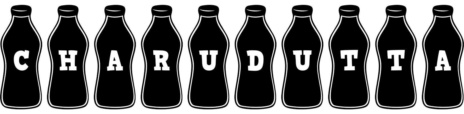 Charudutta bottle logo