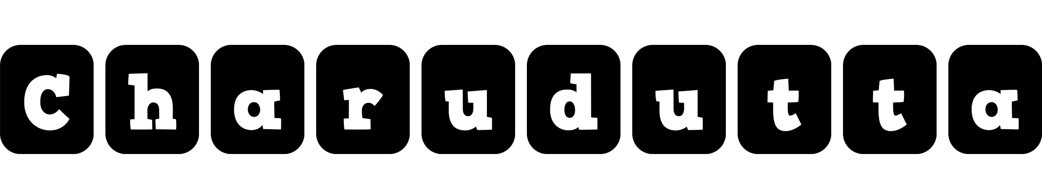 Charudutta box logo