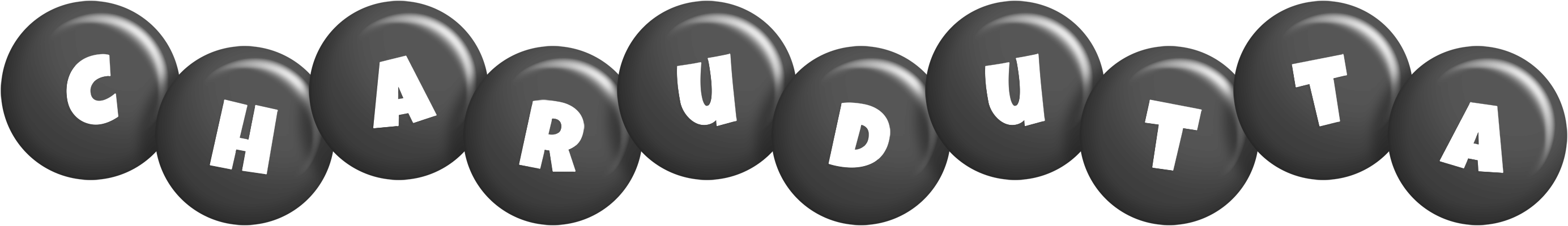 Charudutta candy-black logo