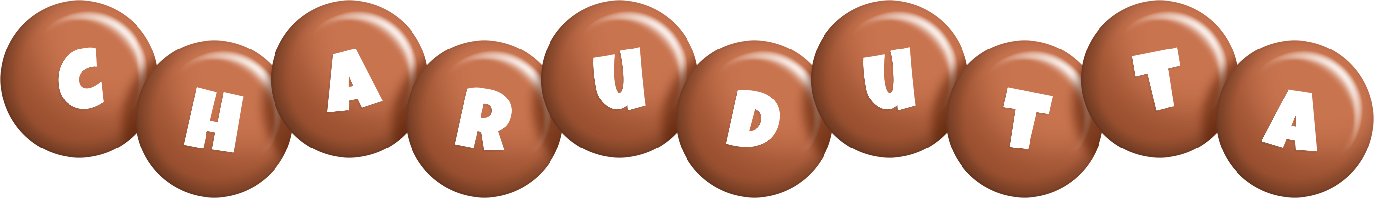 Charudutta candy-brown logo