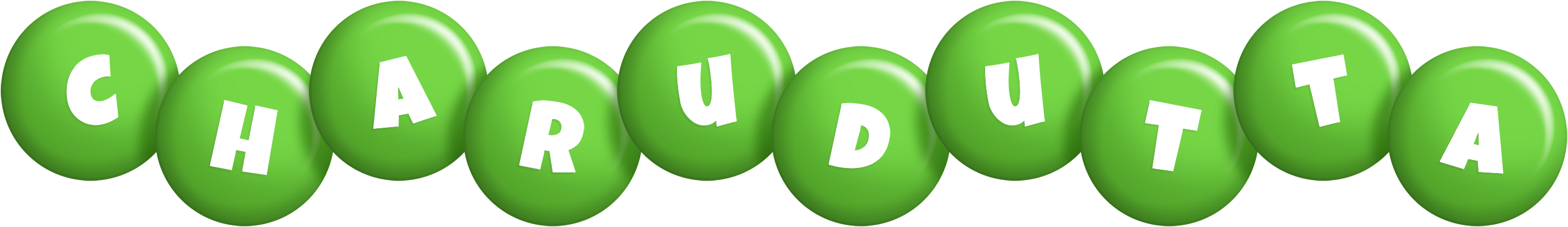 Charudutta candy-green logo