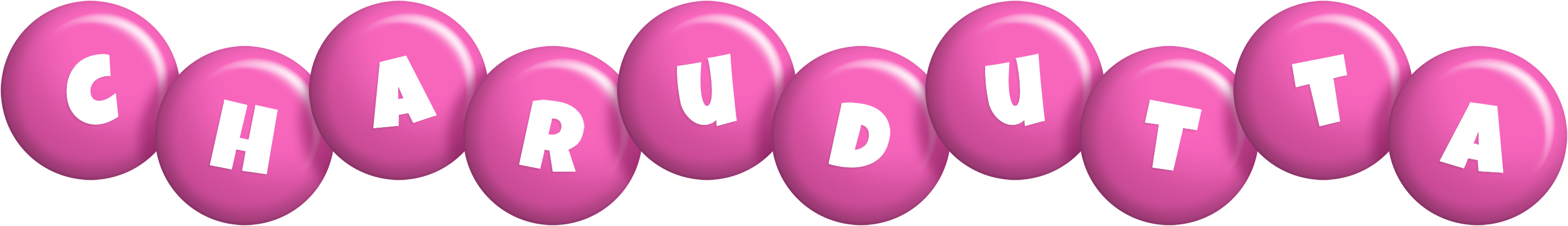 Charudutta candy-pink logo