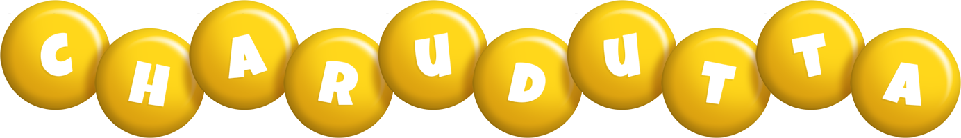 Charudutta candy-yellow logo