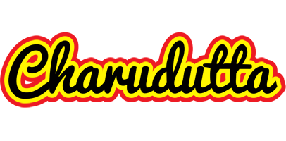 Charudutta flaming logo