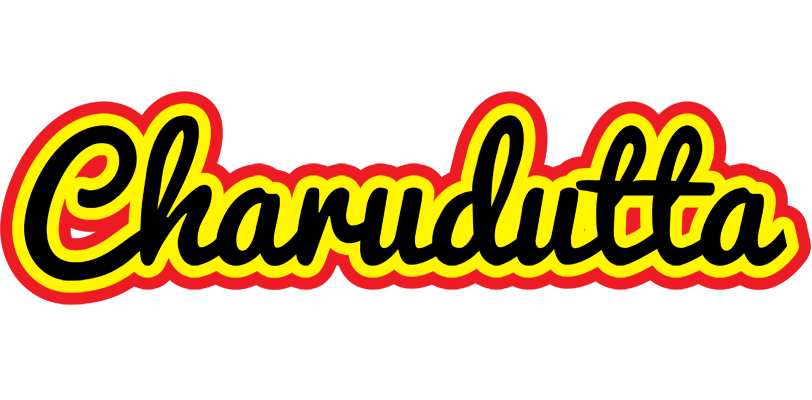 Charudutta flaming logo