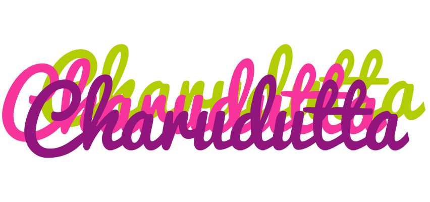 Charudutta flowers logo