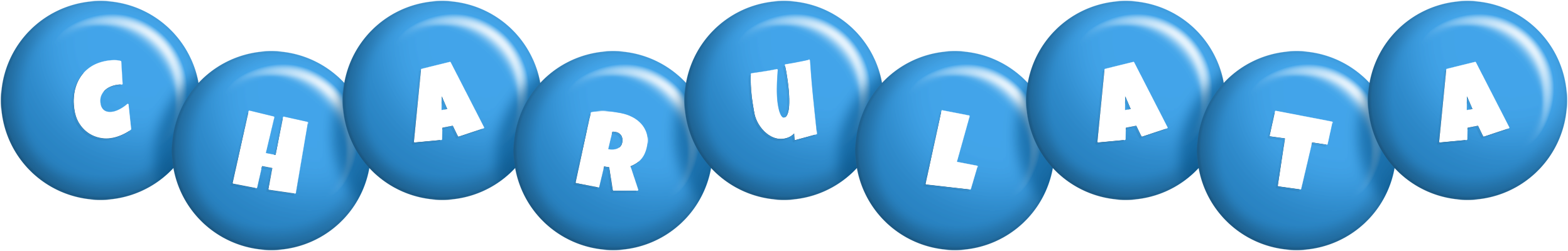 Charulata candy-blue logo