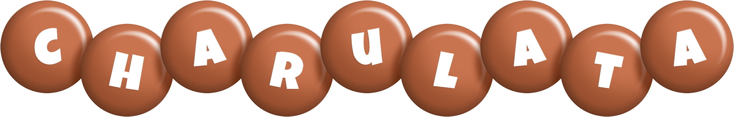Charulata candy-brown logo