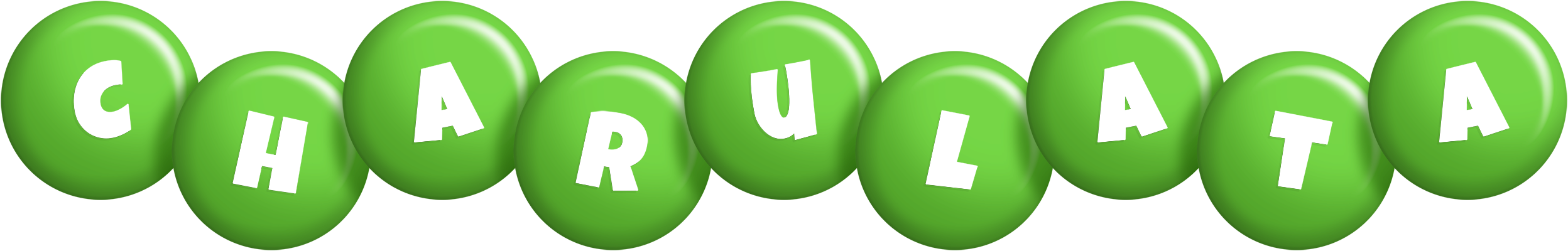 Charulata candy-green logo