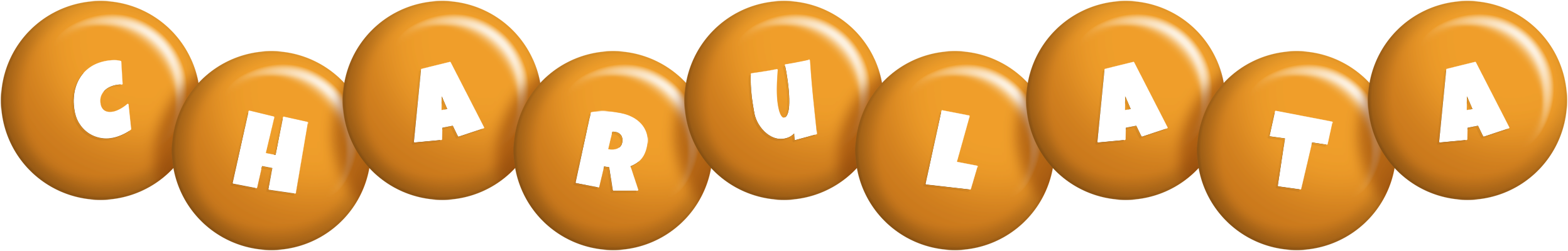 Charulata candy-orange logo