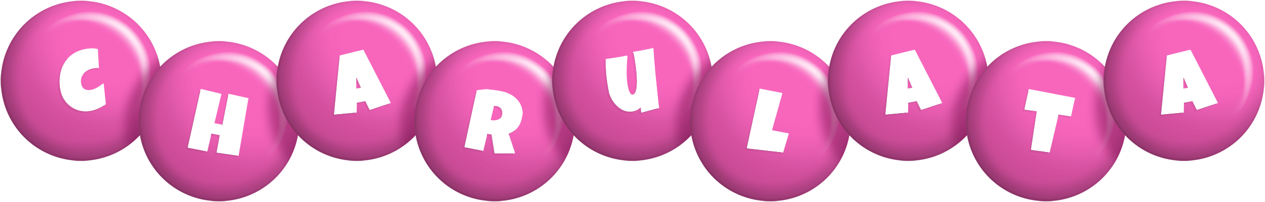 Charulata candy-pink logo