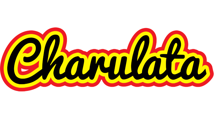Charulata flaming logo