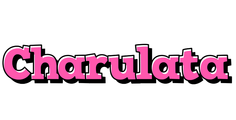 Charulata girlish logo