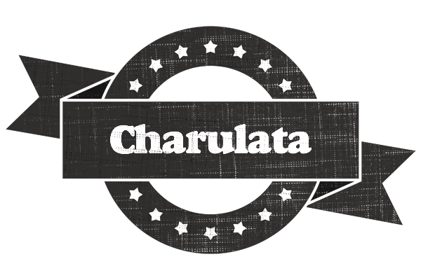 Charulata grunge logo