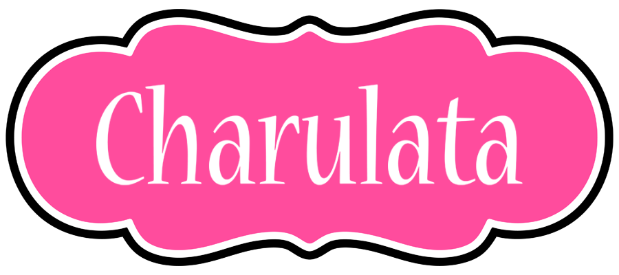 Charulata invitation logo