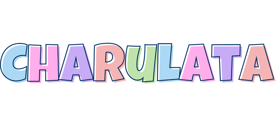 Charulata pastel logo