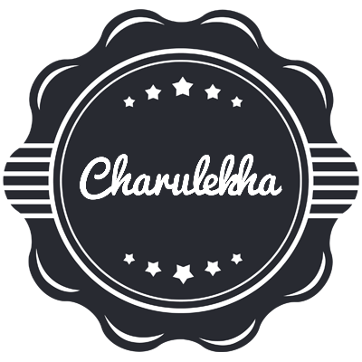 Charulekha badge logo