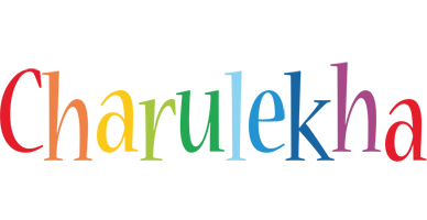 Charulekha birthday logo