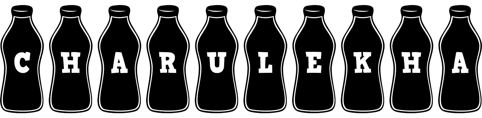 Charulekha bottle logo