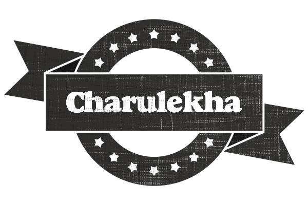 Charulekha grunge logo