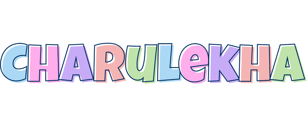 Charulekha pastel logo