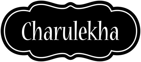 Charulekha welcome logo