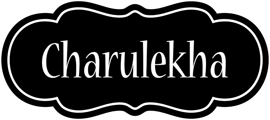 Charulekha welcome logo