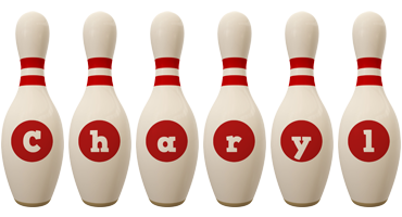 Charyl bowling-pin logo