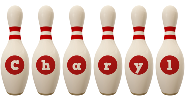Charyl bowling-pin logo