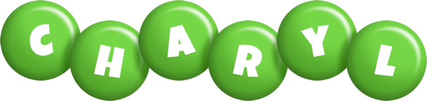 Charyl candy-green logo