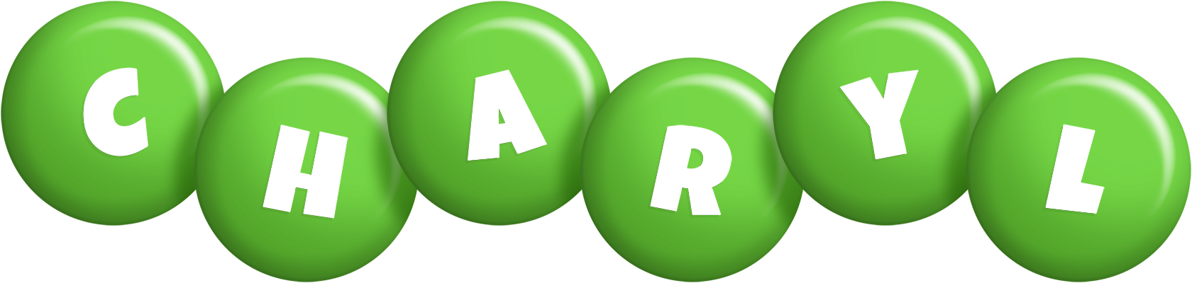 Charyl candy-green logo