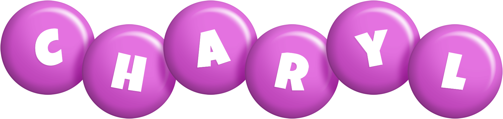 Charyl candy-purple logo