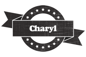 Charyl grunge logo