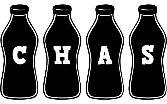 Chas bottle logo