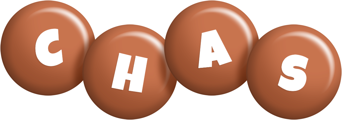 Chas candy-brown logo