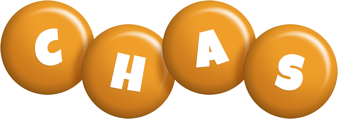 Chas candy-orange logo