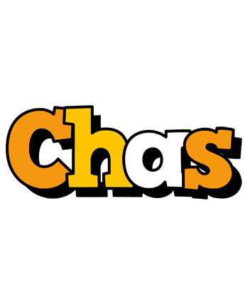 Chas cartoon logo