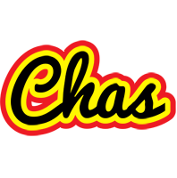 Chas flaming logo