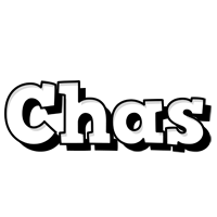 Chas snowing logo