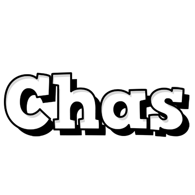 Chas snowing logo