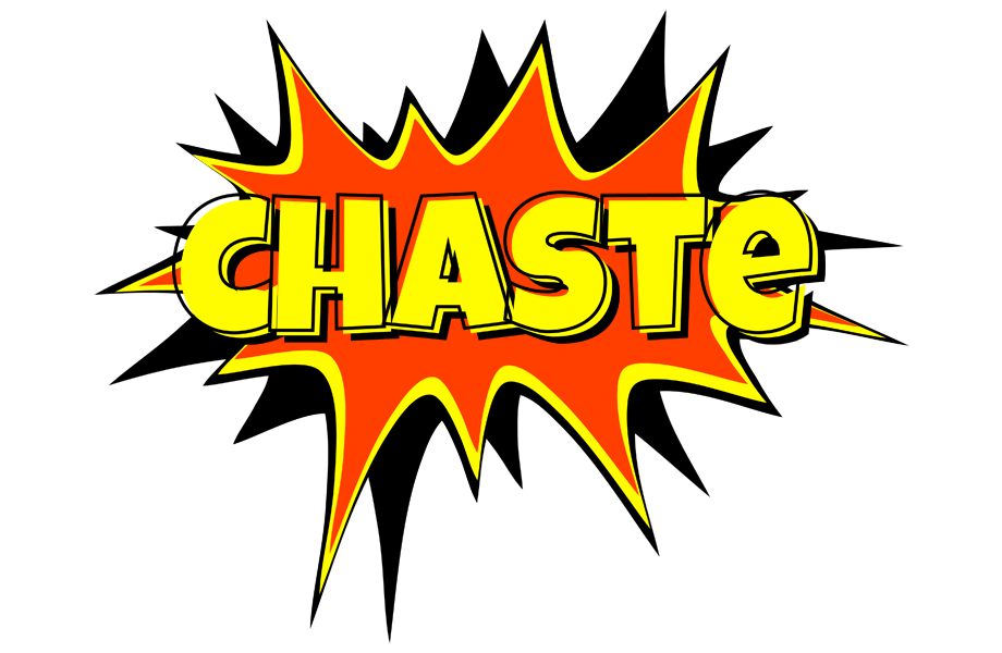 Chaste bazinga logo