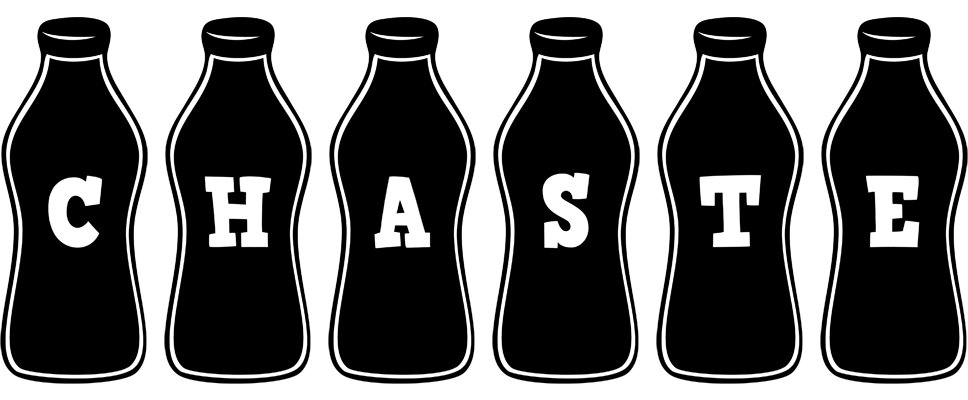 Chaste bottle logo