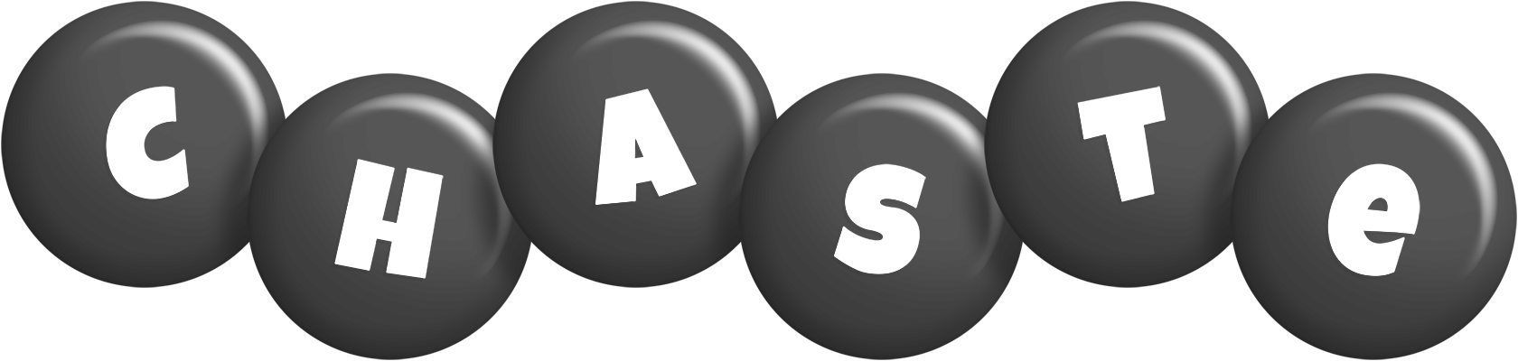 Chaste candy-black logo