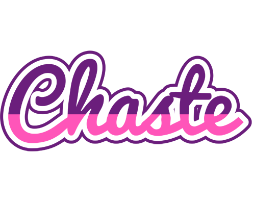 Chaste cheerful logo