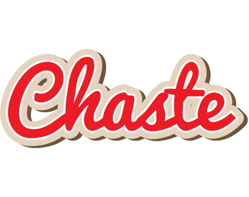 Chaste chocolate logo