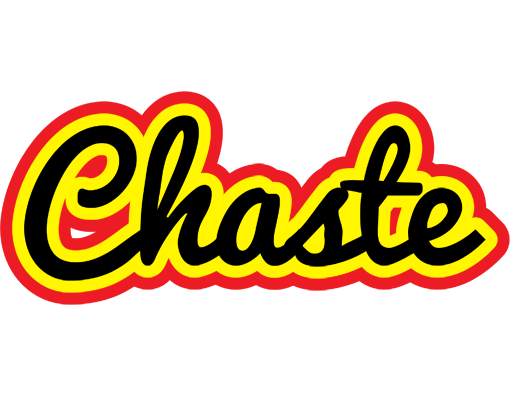 Chaste flaming logo