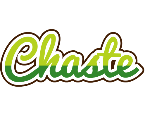 Chaste golfing logo