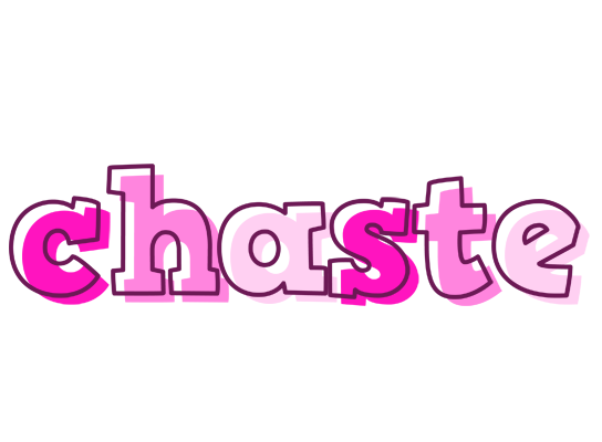 Chaste hello logo