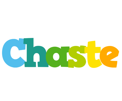 Chaste rainbows logo