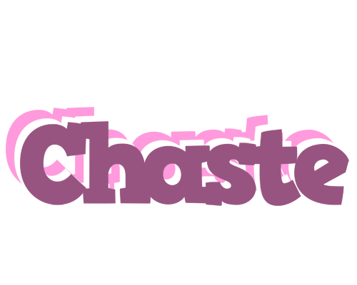 Chaste relaxing logo
